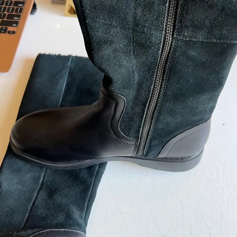 Unstructured by Clark’s calf boots knee high boots